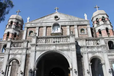 a church with two domes on top of it at RedDoorz at VCloud Hills near De La Salle Dasmarinas Cavite in Dasmariñas