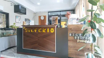 a shop with a sign in front of a store at 153 Silverio Suites Paranaque City in Manila