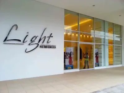 a store front with a sign for a fashion store at Amazing Condo at SMDC Light Residences Boni Avenue Mandaluyong in Manila
