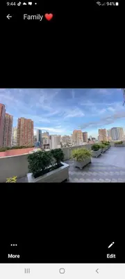a picture of a view of a city with buildings at VICTORIA DE MAKATI Two (2) Bedroom Up and Down Condo in Manila