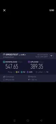 a screenshot of a computer screen with numbers on it at Amazing view Makati Elegant flat 400MB internet in Manila